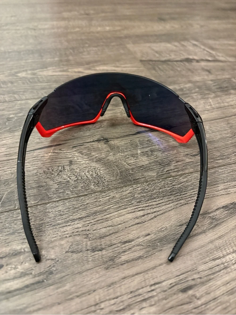 ROKA Sport Shield Sunglasses in Red and Black